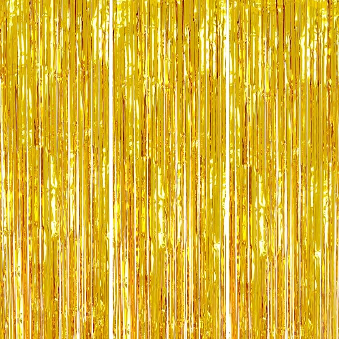 3 Pack Foil Fringe Backdrop by DECOCKRAT
