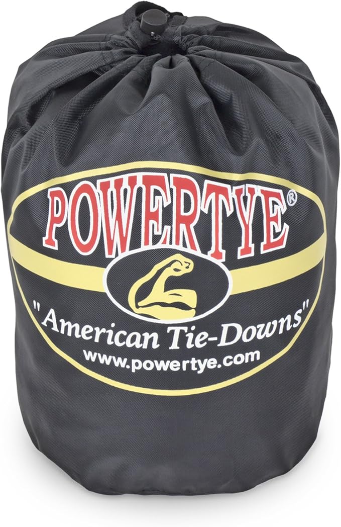PowerTye *New* 2 inch x 10ft Long Retractable Ratchet Tie Down Strap - Image 5