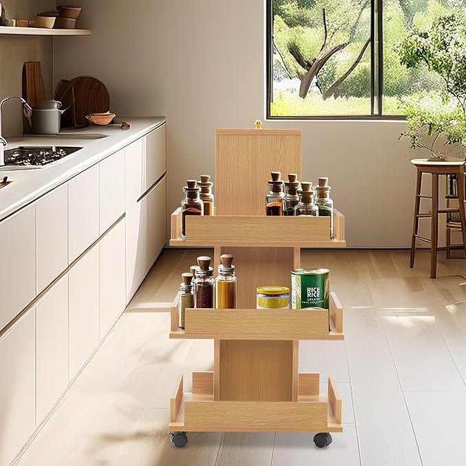 BarberPub Multi-Functional Kitchen Trolley - Image 2