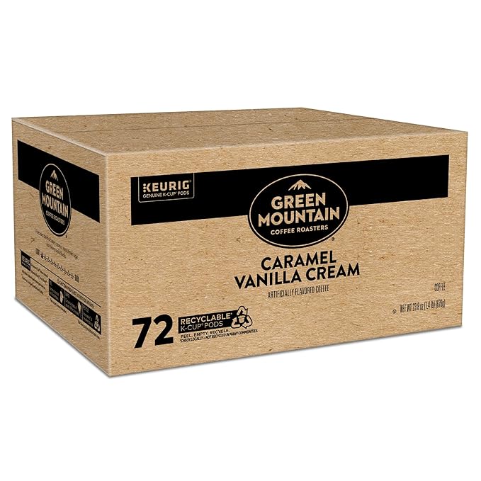 Green Mountain Coffee Roasters Caramel Vanilla Cream Keurig Single-Serve K-Cup - Image 12