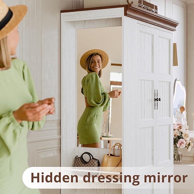 IRONCK Armoire Wardrobe Closet - Image 3