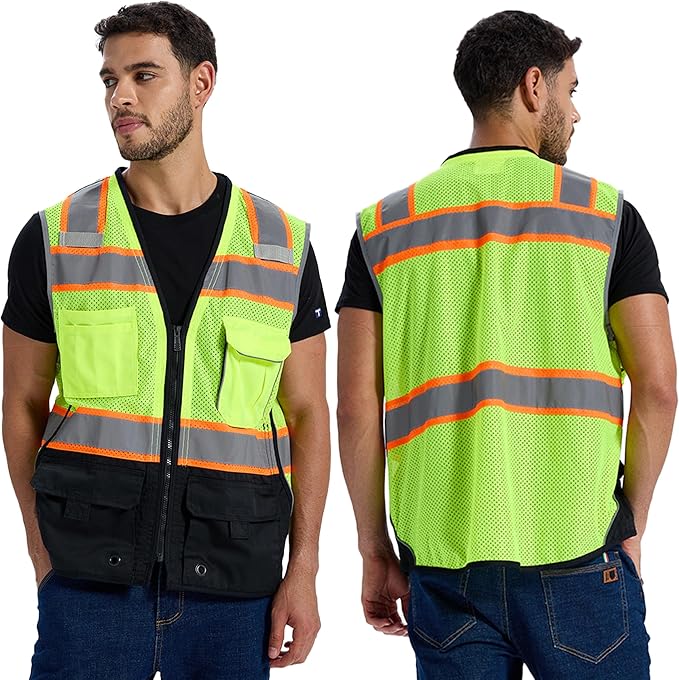SRsafety High Visibility Vest, Security Vest by SRSAFETY