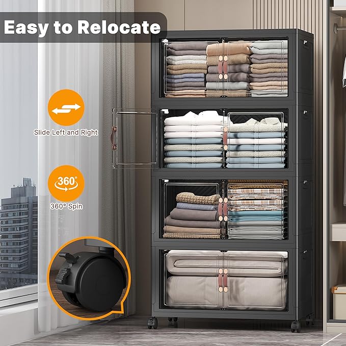 Extra Large Stackable Storage Bins - Image 5