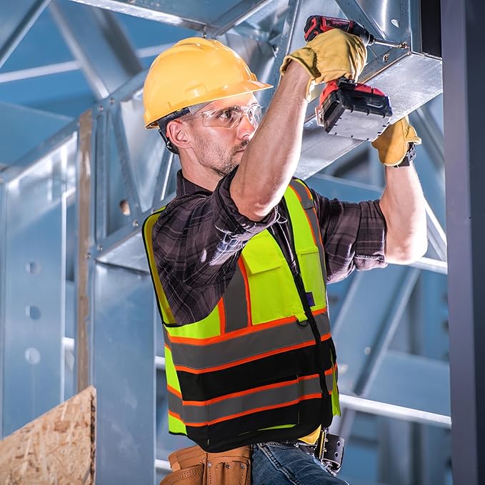 AYKRM 11 color High Vis Reflective Safety Vest - Image 6