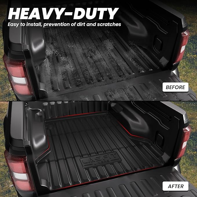 LASFIT Truck Bed Mat for Ford Maverick 2026 2025 2024 2023 2022 Hybrid & - Image 4