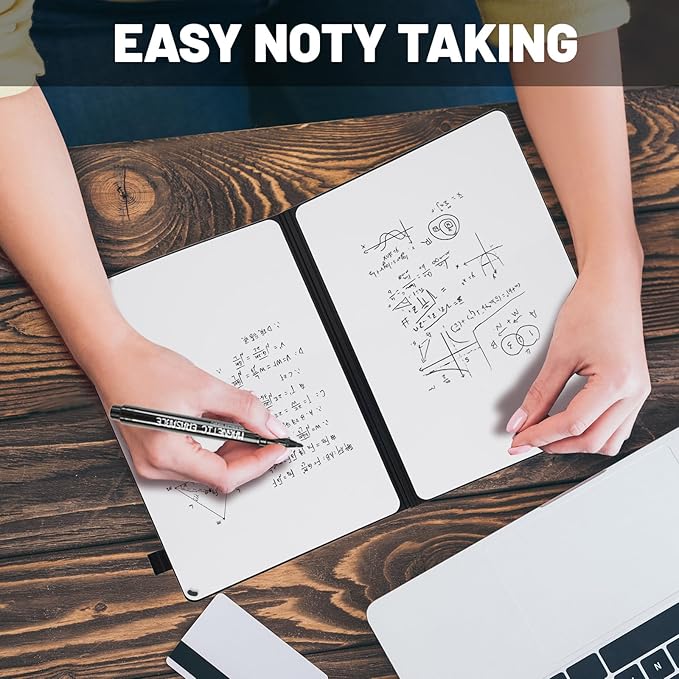 Portable White Board Small Dry Erase Board, A4 Reusable Notebook - Image 7