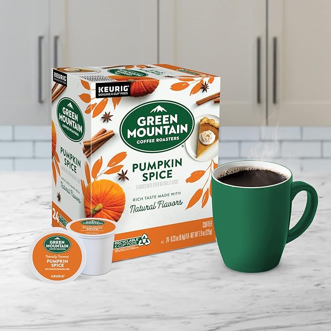 Green Mountain Coffee Roasters Pumpkin Spice Coffee, Keurig Single-Serve K-Cup - Image 8