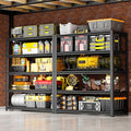 72''H Garage Shelving Heavy Duty, 2800LBS Storage Shelves, 5-Tier Adjustable by Qxdyt