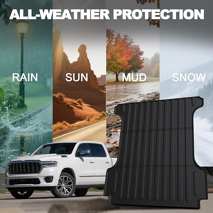 Truck Bed Mat for Dodge Ram 1500/1500 RHO 2019-2026 & Ram 1500 Classic - Image 8
