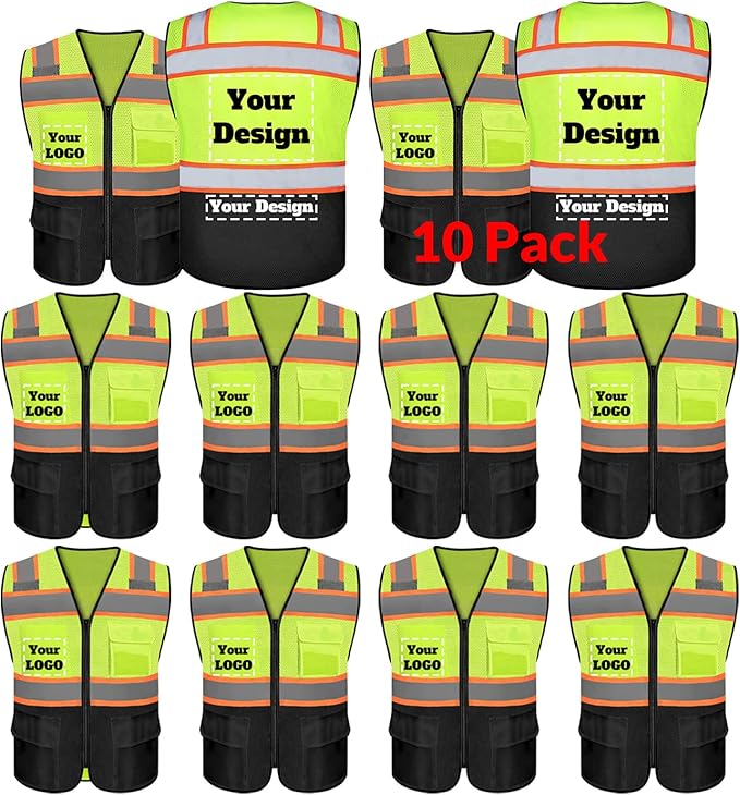 Safety Vest Customize Logo by evershare