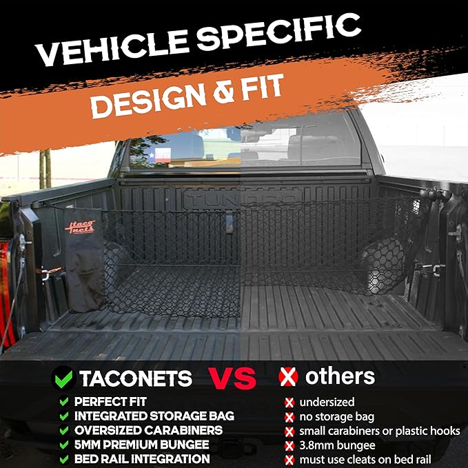 Envelope Cargo Net for Toyota Tundra - Image 4