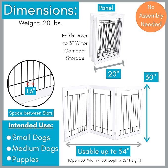Internet's Best Traditional Wire Dog Gate - Image 3