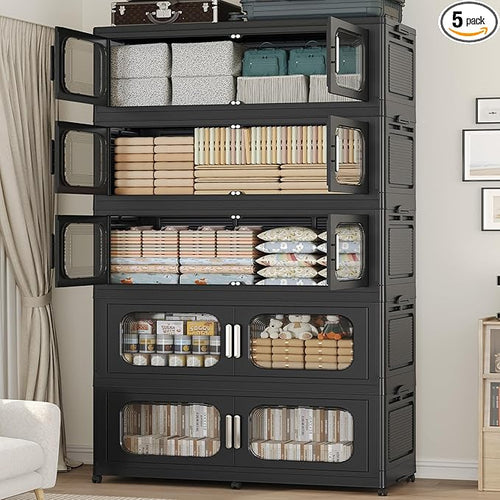 250Gal Exra Large Stackable Storage Bins by KUYIGAME