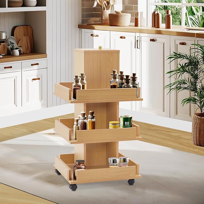 BarberPub Multi-Functional Kitchen Trolley - Image 9