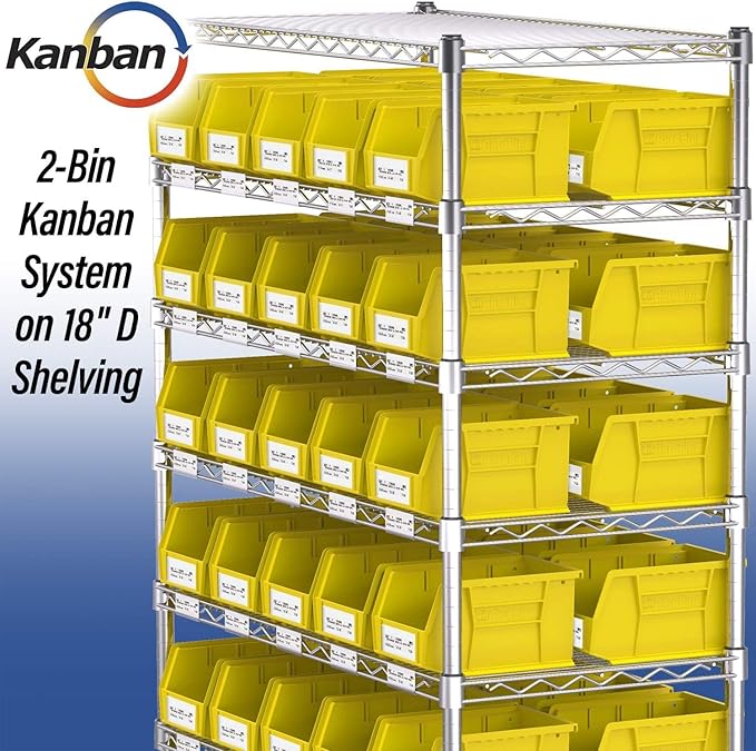 Akro-Mils 30237 AkroBins Plastic Storage Bins, Space-Saving Stackable Bins - Image 3