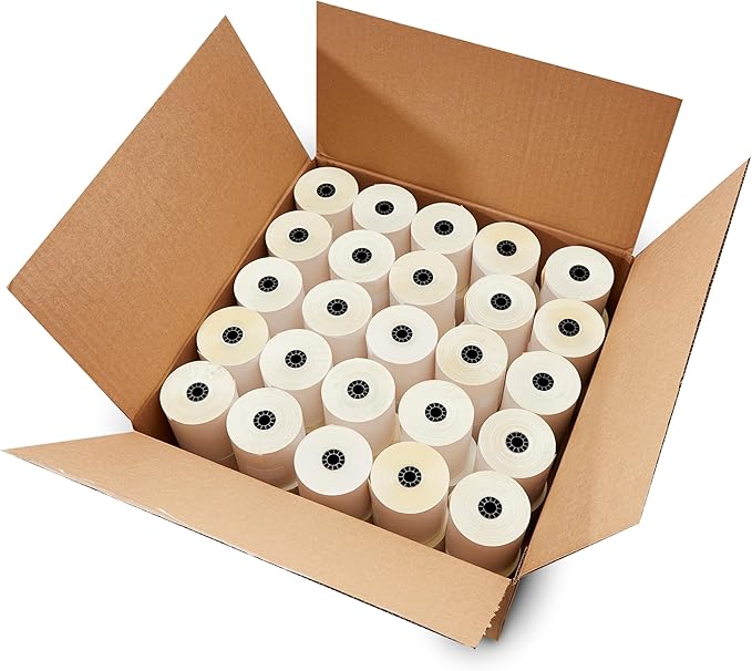 3" X 95' Two Ply Carbonless Rolls Compatible by ShopSmartOnline