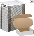 50 Pack 7x5x2 Inches Small Shipping Boxes, Moving Mailing Packing Box… by SUNLPH