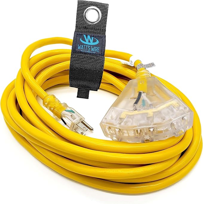 25 ft Outdoor Extension Cord Waterproof by WattsWire