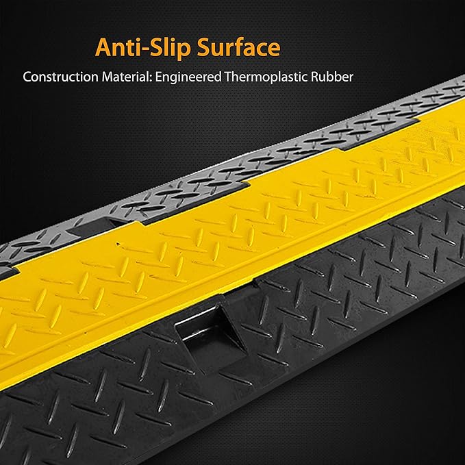 Pyle 40" Cable Wire Protector Cover Ramp Track - Image 6