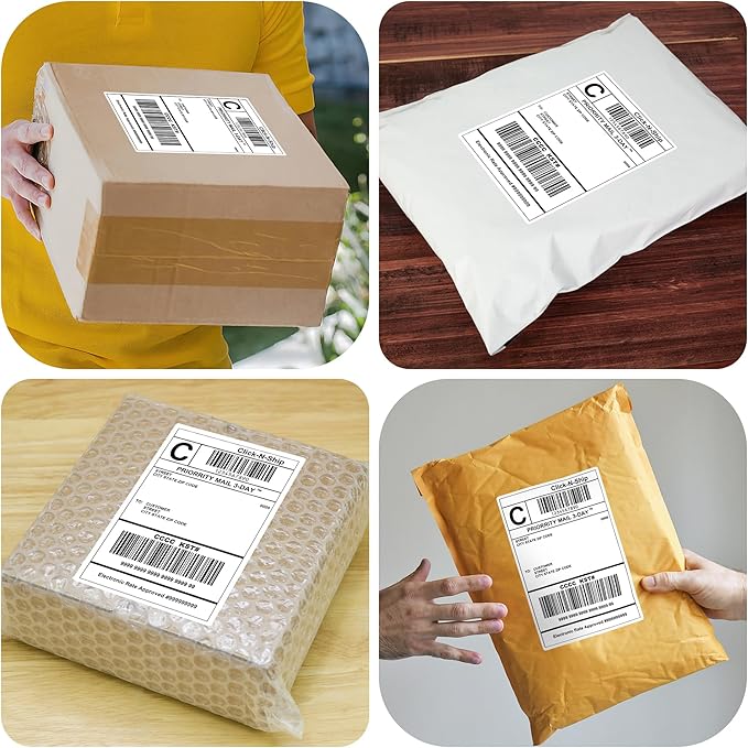 L LIKED 50 Pre-Cut 4x6 Shipping Labels - Image 6