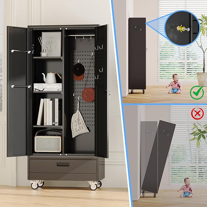 31.5 in Wide Garage Storage Cabinet - Image 5