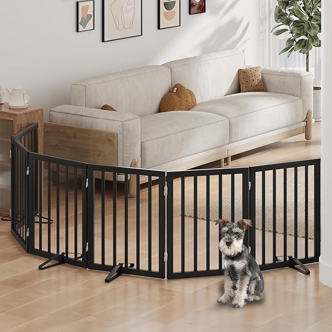 Freestanding Foldable Dog Gate - Image 5