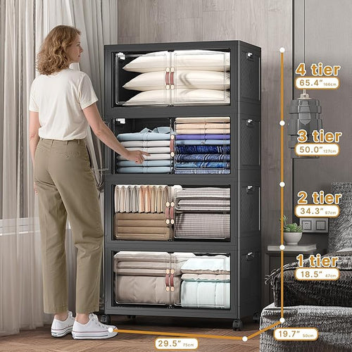 1280Qt Stackable Storage Bins - Image 2