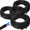 Sasylvia 1/4, 3/4'' X 25 ft Split Wire Loom Cord Protector Tubing Split Conduit by Sasylvia