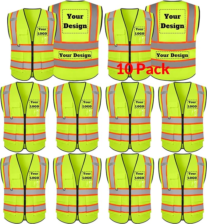 Safety Vest Customize Logo by evershare