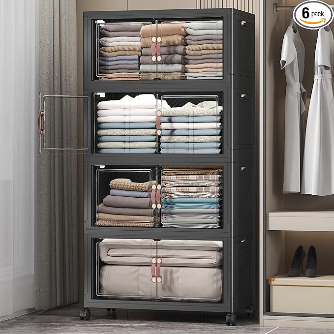 Extra Large Stackable Storage Bins by UAMFURIDirect