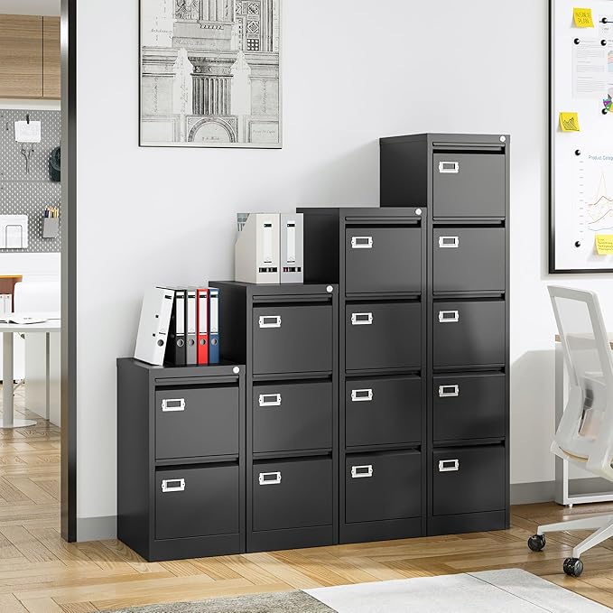 5 Drawer File Cabinet, Filing Cabinets - Image 7