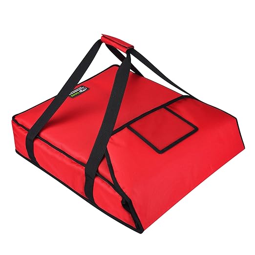 Pizza Bags for Delivery 18" X 18" X 5" Insulated Pizza Delivery Bag Moisture by iceMi