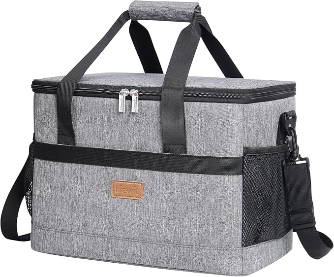 Lifewit Cooler Bag 30/50/60 Cans Collapsible and Insulated Large Lunch Bag by Lifewit