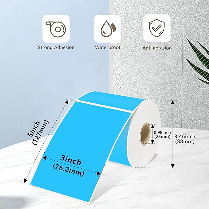 3x5 Inch Thermal Label Stickers, Moving Boxes, Address & Inventory Organization - Image 3