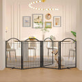 BHG Metal No-Assembly Freestanding Dog Gate by BHG