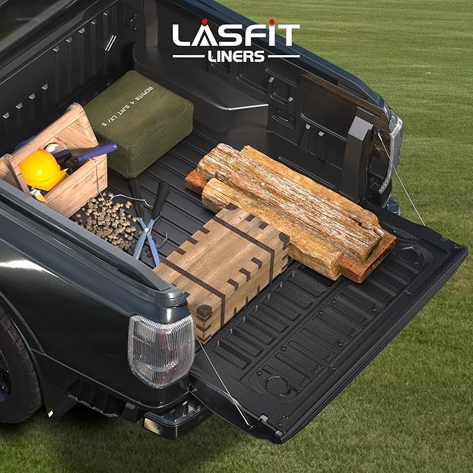 LASFIT Tailgate Mat for Ford Ranger 2025 2024 Truck Tailgate Liner All Weather - Image 5