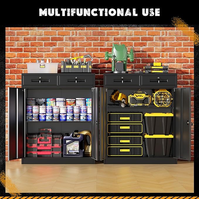 Greenvelly Metal Storage Cabinet - Image 5