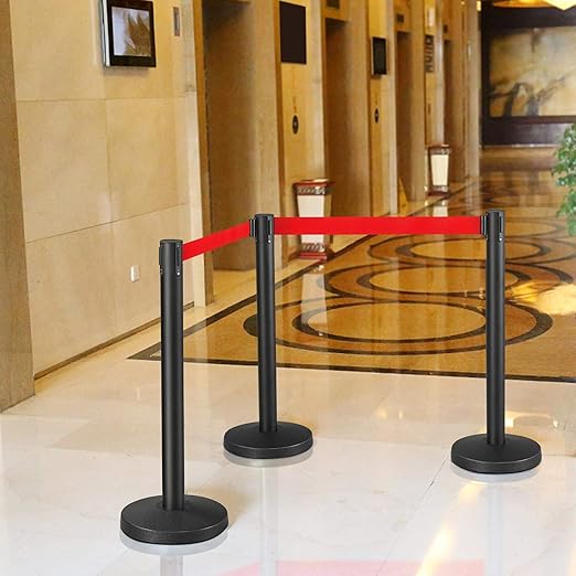 Yaheetech 2-Pack Stanchion Post Rope Barriers - Image 9