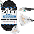 Iron Forge Cable 10 Gauge Extension Cord 50 ft by IronForgeCable