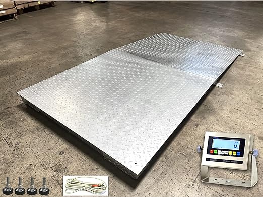 Liberty Scales SL-4x4-Galvanized NTEP Heavy Duty Industrial Floor Scale 48" x - Image 3