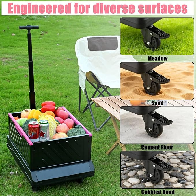 TRULYWIN Foldable Utility Cart - Image 6