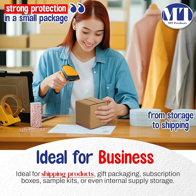 MT Products Sturdy Kraft Corrugated Cardboard Small Shipping Boxes and Mailing - Image 7