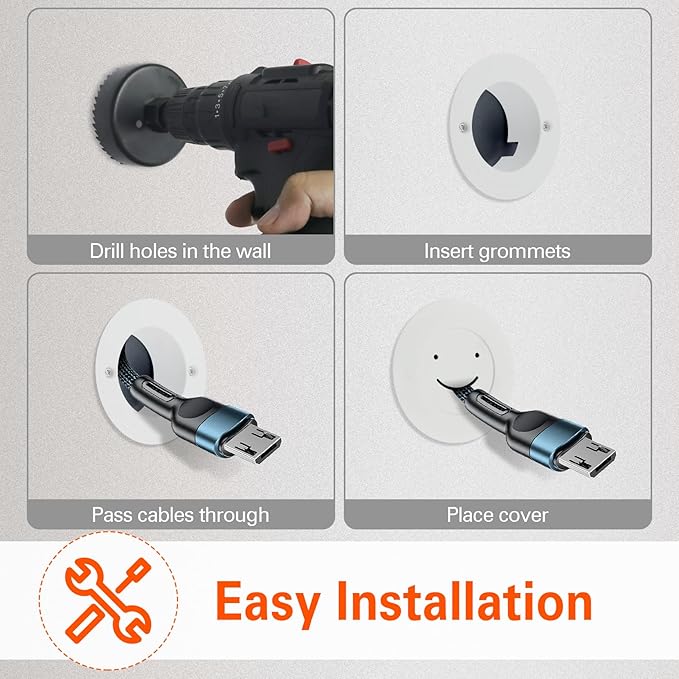 TV Wire Hider Kit for Wall Mount TV - Image 8
