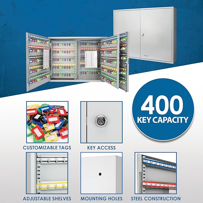 Barska 400 Position Key Cabinet - Image 10
