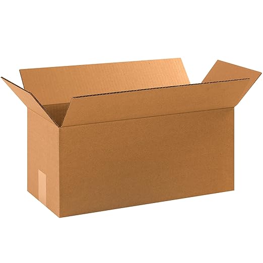 BOX USA Shipping Boxes 17"L x 8"W x 8"H 25-Pack Long Corrugated Boxes by BOXUSA