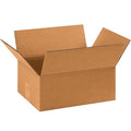 TAPE LOGIC 11 1/4 x 8 3/4 x 4 Corrugated Cardboard Boxes, Flat 11.25"L x 8.75"W by TapeLogic