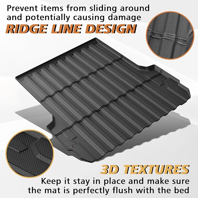TripleAliners for 2023 2024 2025 2026 Colorado & Canyon Truck Bed Mat and Floor - Image 6