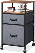 DEVAISE Mobile File Cabinet, Rolling Printer Stand by DEVAISE