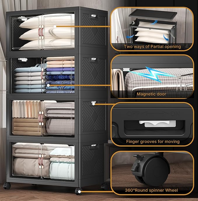 1280Qt Stackable Storage Bins - Image 5