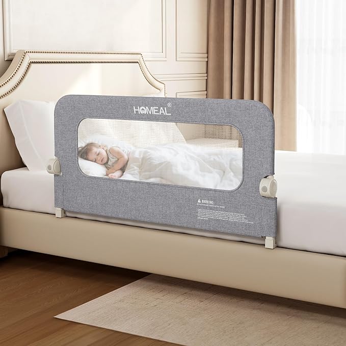 HOMEAL Toddler Bed Rails by HOMEAL